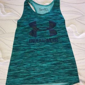 Kids under armor tank
